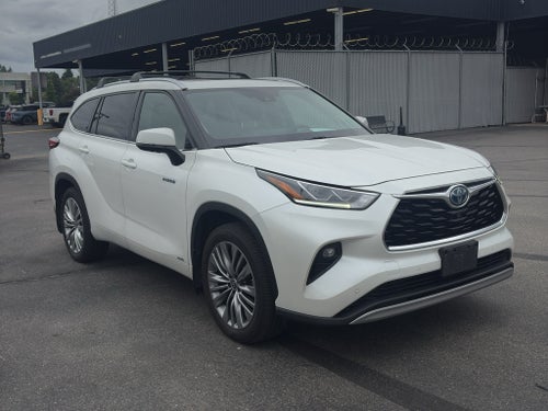2020 Toyota Highlander Hybrid Hybrid Platinum