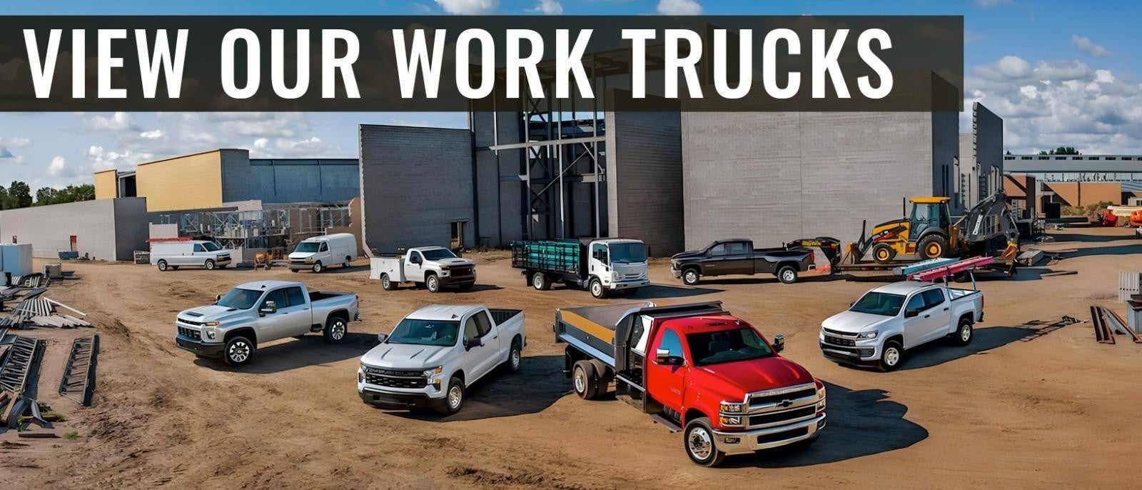 View Our Work Trucks at Knudtsen Chevrolet in Post Falls ID
