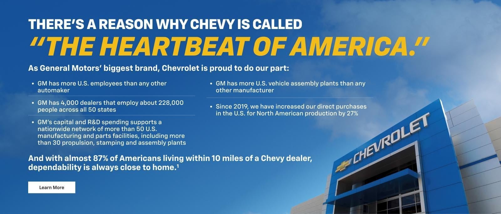 The Heartbeat of America at Knudtsen Chevrolet in Post Falls ID