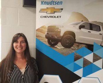 Sherry Scheffler of Knudtsen Chevrolet